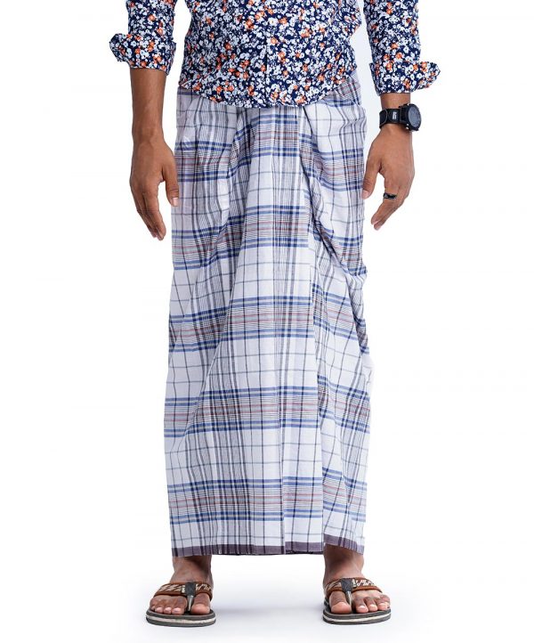 Check Lungi in premium quality Cotton fabric.