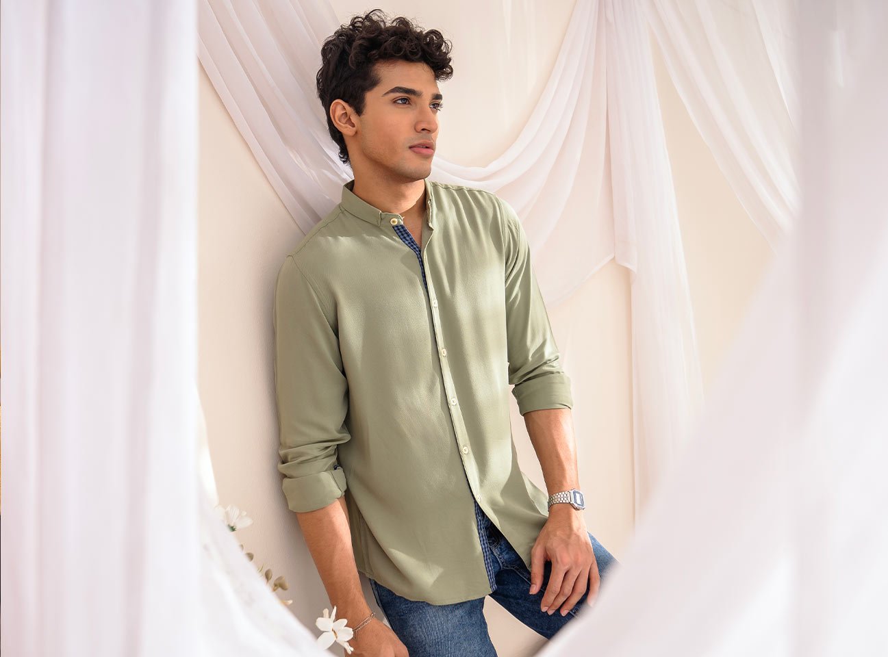 Men's casual shirt