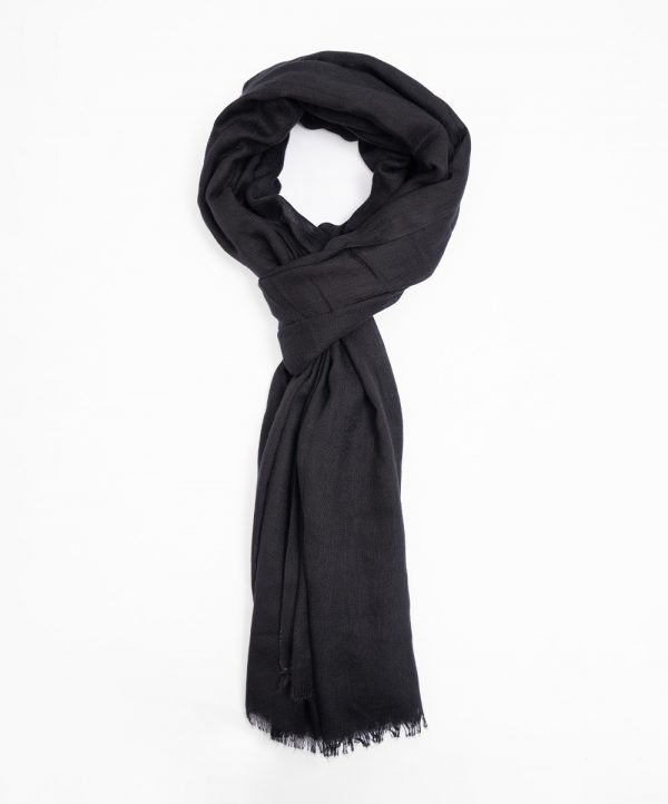 Black Unisex Scarf