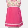 Pink Cotton Newborns Frock